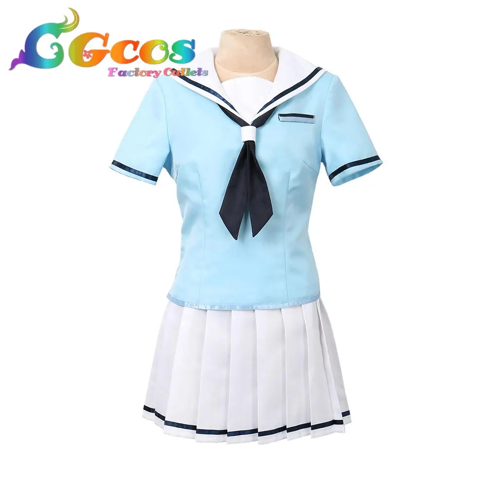 CGCOS Бесплатная доставка костюм для косплея Bang Dream! Касуми Тояма Униформа платье
