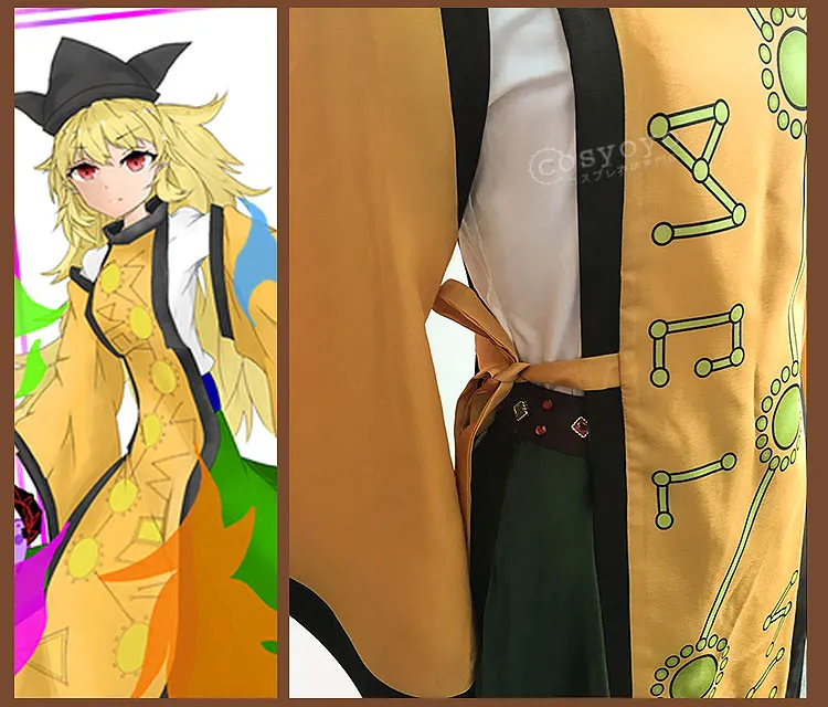 [Настройка] Аниме TouhouProject Matara окина Косплэй костюм полный комплект S-L для Рождество с хорошее качество