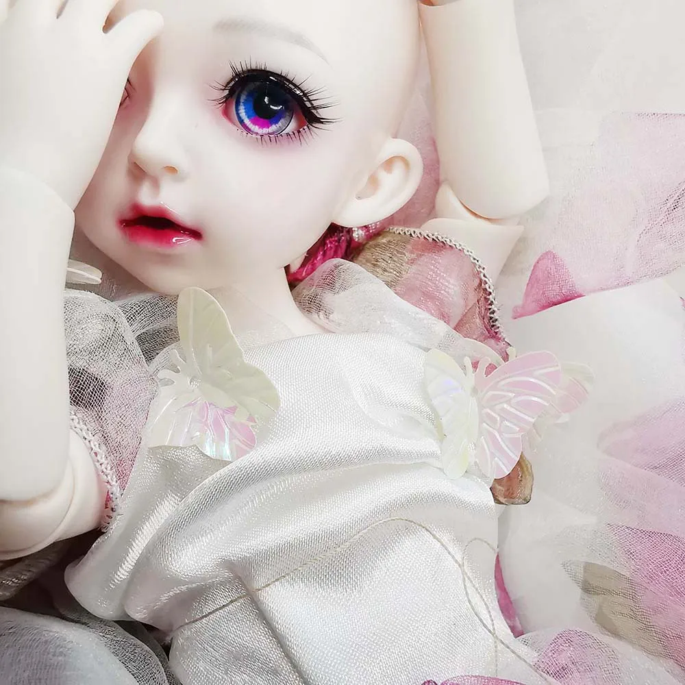 Глаза для кукол bjd 1/3 1/4 1/6 sd BJD игрушки 1214 мм 16 18 22 4 вида цветов фиолетовый розовый