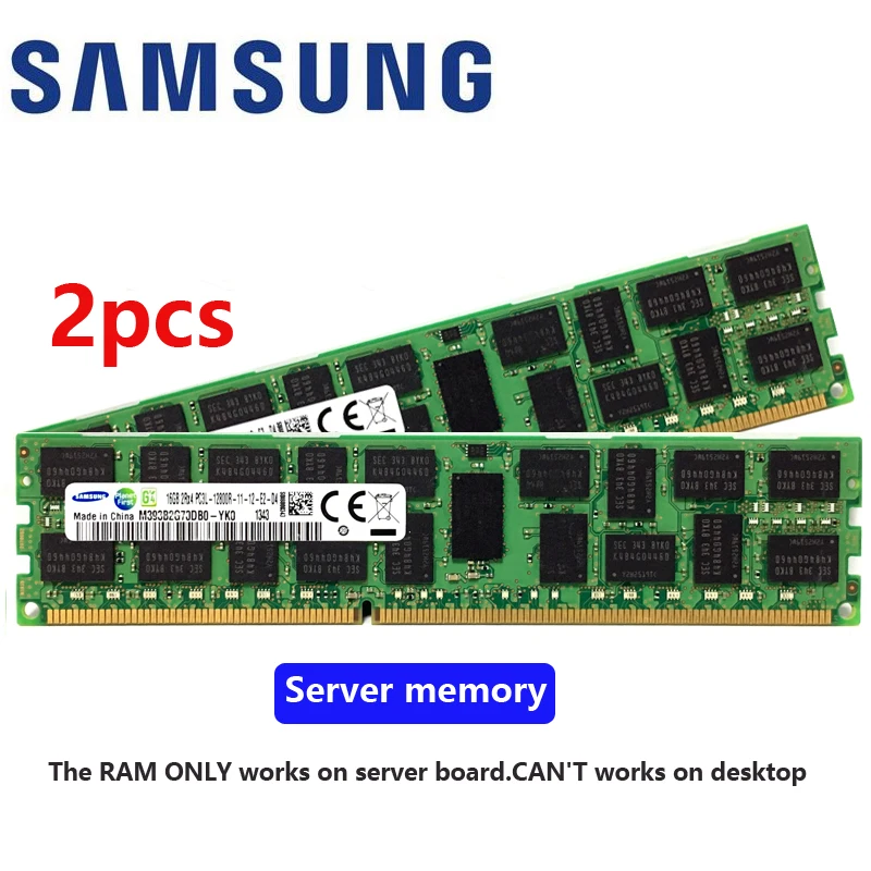 Серверная память SAMSUNG для ПК ОЗУ 4 ГБ 8 16 32 DDR3 8500R 10600R 12800R 14900R ECC REG 1333 МГц 1600 1866