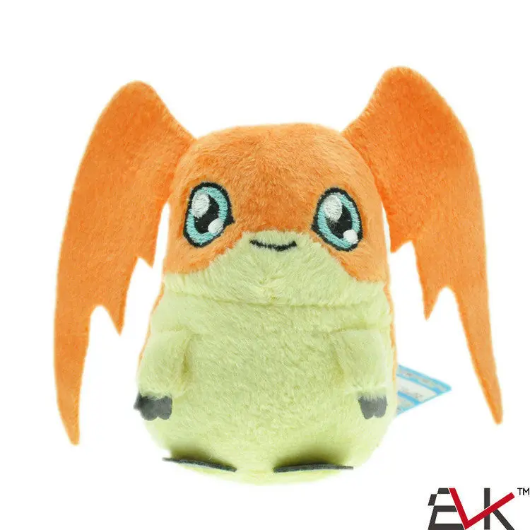 Детская плюшевая игрушка Digimon 10 см габумон агумон гомамон Piyomon Palmon Patamon мягкая с