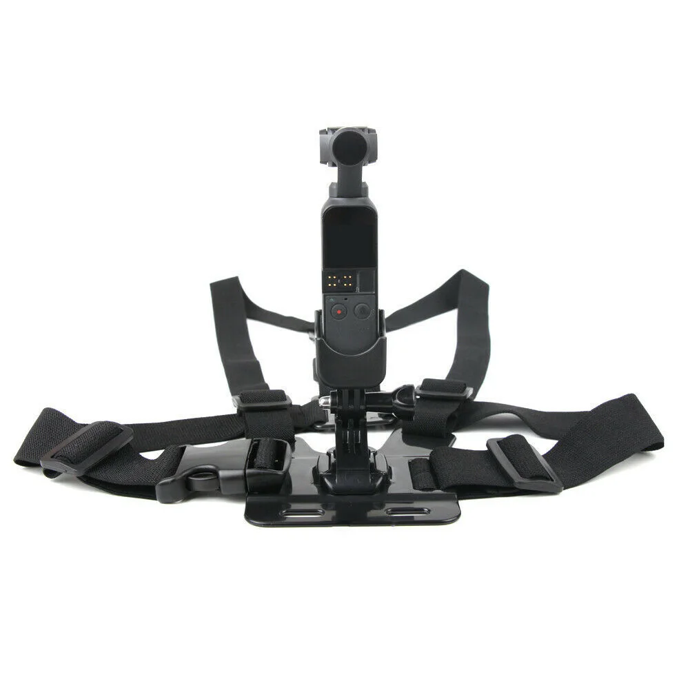 Fixed Handsfree Sports Adapter Chest Strap Accessories Camera Stand Outdoor Adjustable Band Elastic For DJI OSMO Pocket | Электроника