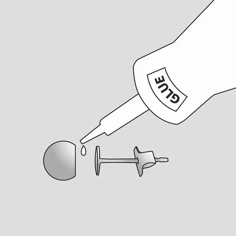 1000 pieces Nickel Free Surgical Steel Stud Earnuts Earring Studs 5mm/6mm/8mm plate for cabochan (NO BACKING) | Украшения и