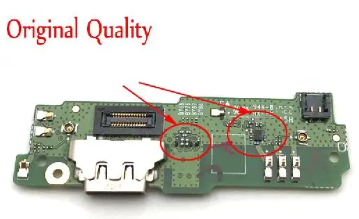 Для SONY Xperia XA1 Ultra G3226 USB док-станция разъем зарядное устройство порт для зарядки гибкий с микрофоном гибкий кабель - Цвет: Original With IC