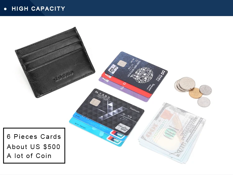 X. D. BOLO Rfid Тонкий кошелек, кредитная карта, мужские кошельки, мини натуральная кожа, держатель для карт, Женский кошелек, передний карман, кошелек