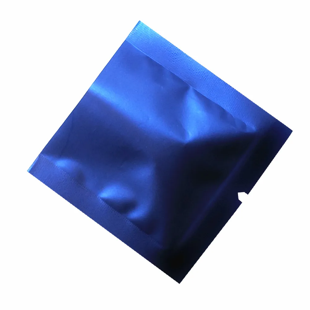 200 шт./лот миниатюрный красочный пакет из чистой алюминиевой фольги с открытым