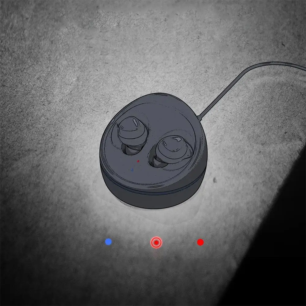 Чехол для зарядки Сменный зарядного устройства док станция samsung Galaxy Buds Bluetooth