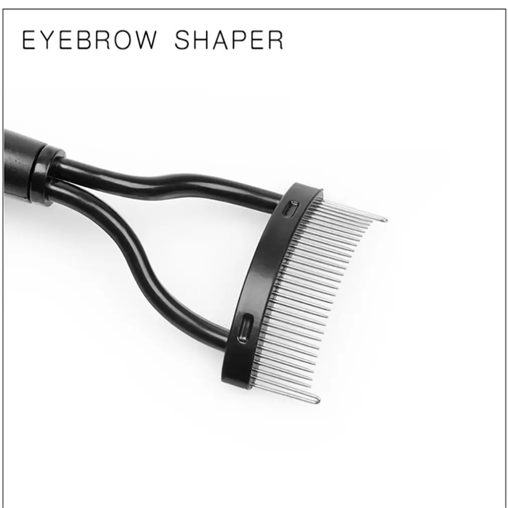 Professional Fashion Make Up Steel Needle Mascara Guide Applicator Eyelash Comb Eyebrow Brush Curler Cosmetic Tool | Красота и