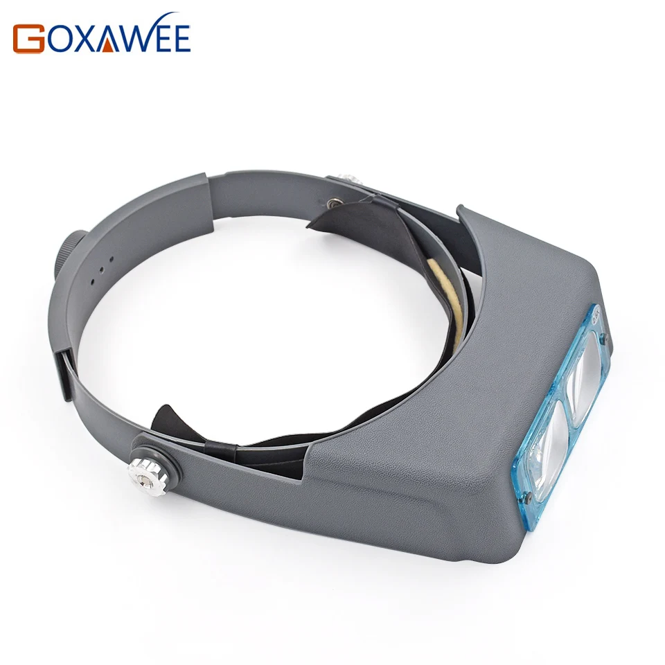 GOXAEEE Ювелирная Лупа 2.5X Eye ручки Луп Free Head strap Wear Magnifier watchmaker инструмент для ремонта