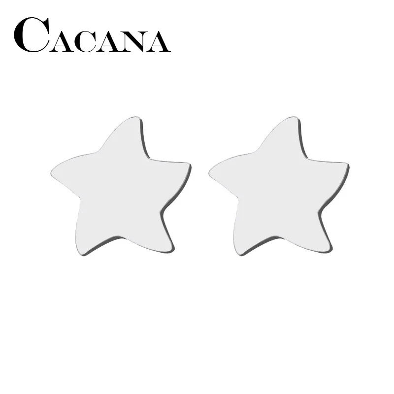 Женские серьги-гвоздики из нержавеющей стали | Украшения и аксессуары