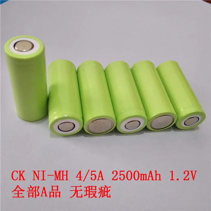 10 шт. GTK 4/5 A размер Nimh 4/5A Тип 17430 1 2 V 2500mAh перезаряжаемые Аккумуляторы для игрушек