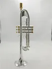 BULUKE Новая труба 190S-77 музыкальный инструмент Bb плоская труба класс Предпочтительная Посеребренная труба профессиональная производительность