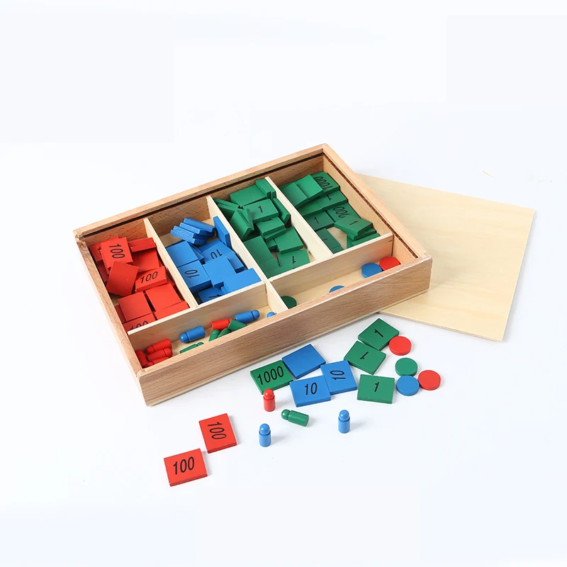 Детская игрушка Монтессори марки математическая игра для раннего развития детей