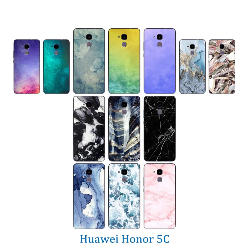 5 2-дюймовый чехол для телефона Huawei Honor 5C гелевый прозрачный мягкий силиконовый 7
