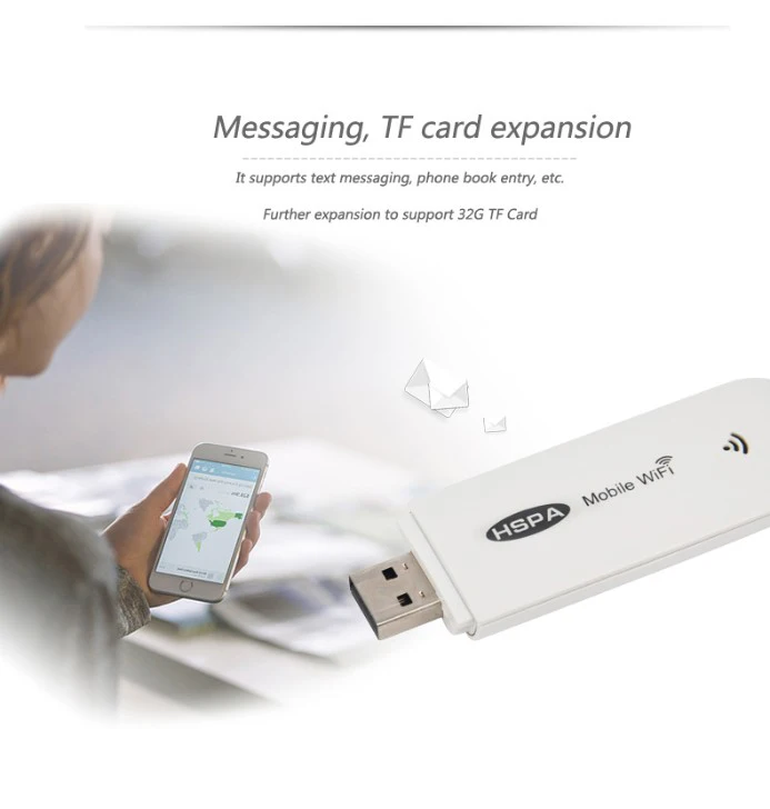 3G мобильный Wifi точка доступа Автомобильный USB модем 7.2Mbs Универсальный широкополосный Мини Wi-Fi роутеры Mifi Dongle с слотом для sim-карты