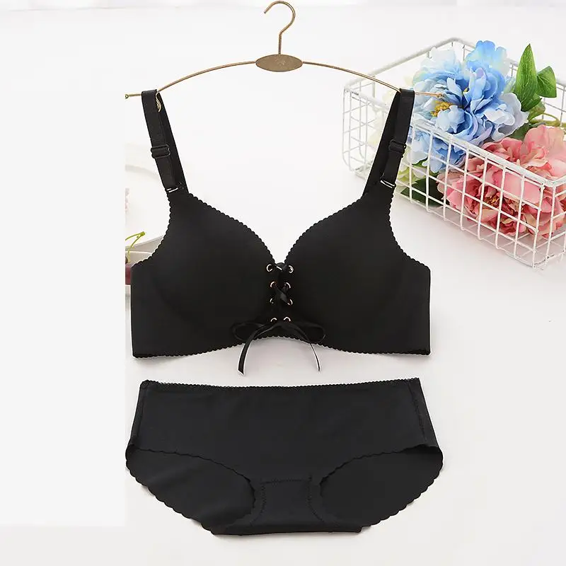 Женский комплект нижнего белья Mozhini с бюстгальтером пуш ап и большие размеры 32