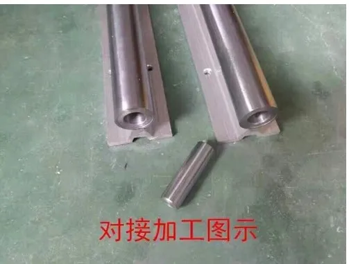Abutting joint 2 компл. SBR20-3000mm 20 мм полностью поддерживается линейный рельсовый вал стержень с 4 SBR20UU