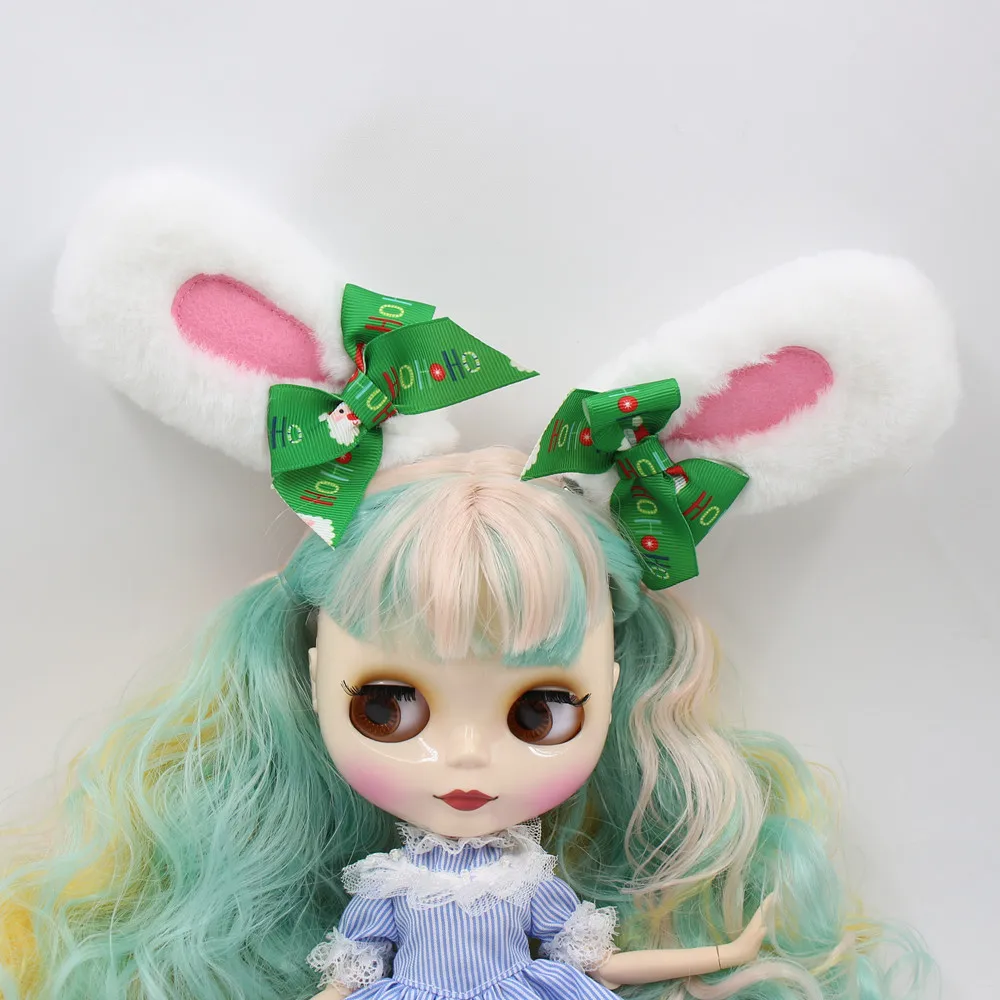 DBS 1/6 bjd blyth кукла головной убор Бобби булавка кроличьи Медведь Уши медведя для