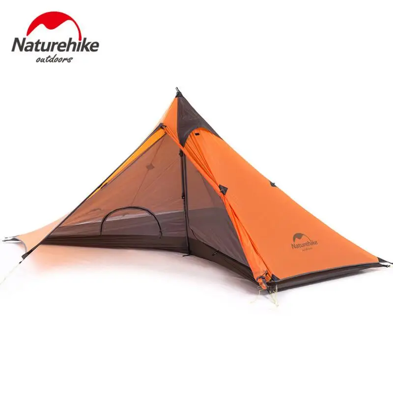 Naturehike Открытый Сверхлегкий Палатка 1 человек Водонепроницаемый 20D силиконовый