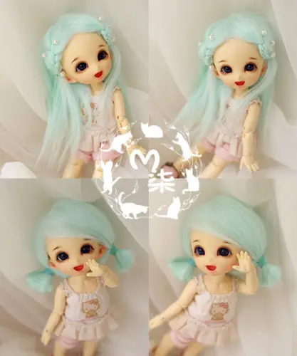 Новый 1/12 3 4 дюймовый 9 10 см 1/8 5 дюймов (12 см) Высота каблука 14 BJD светло голуюой
