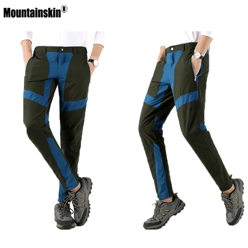 Мужские брюки Mountainskin весенне осенние для отдыха на природе пешего туризма спорта