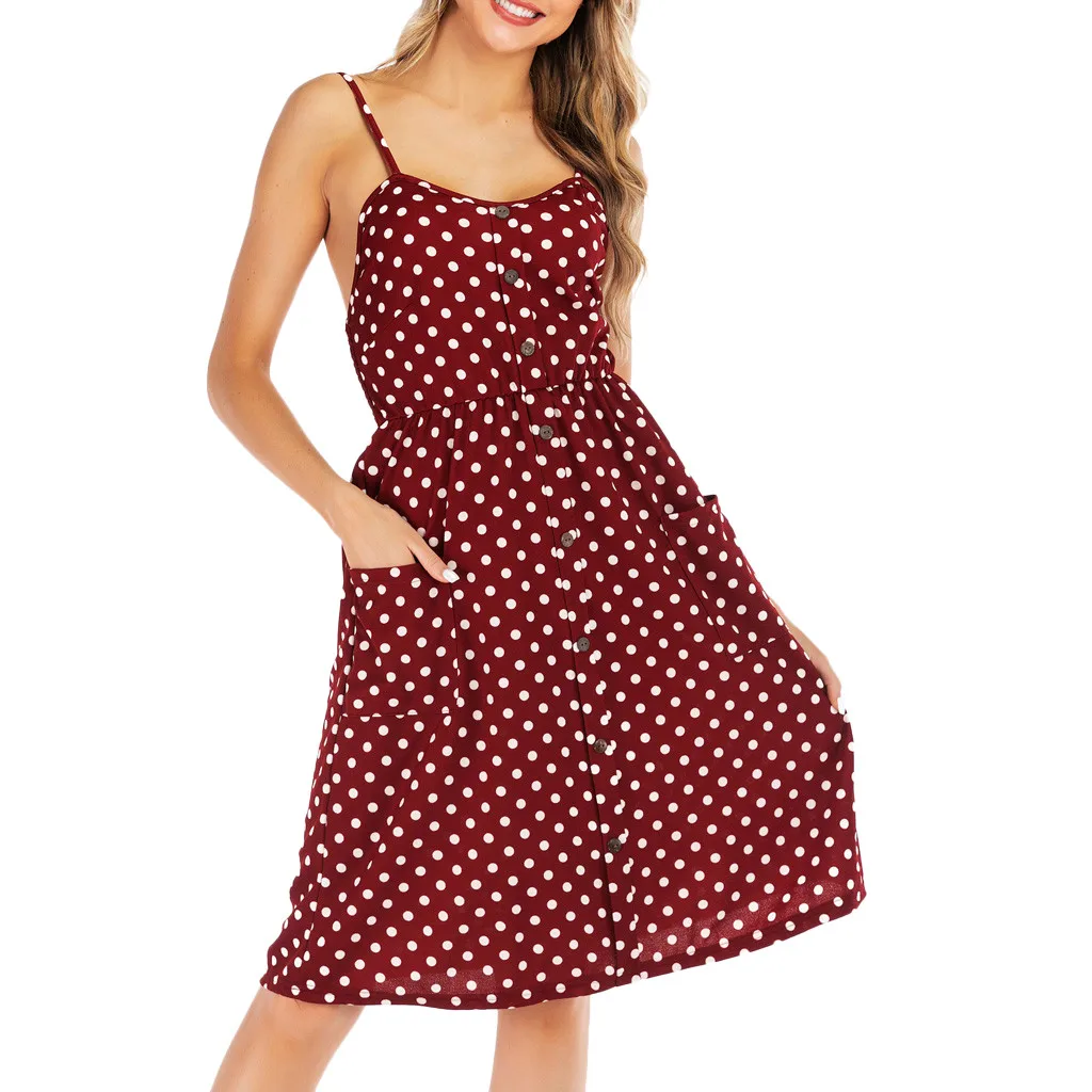 Женское платье с вырезом лодочкой летнее свободное Повседневное карманами