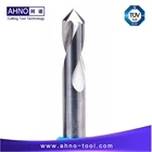 AHNO 2 флейты карбида вольфрама сверла на алюминии