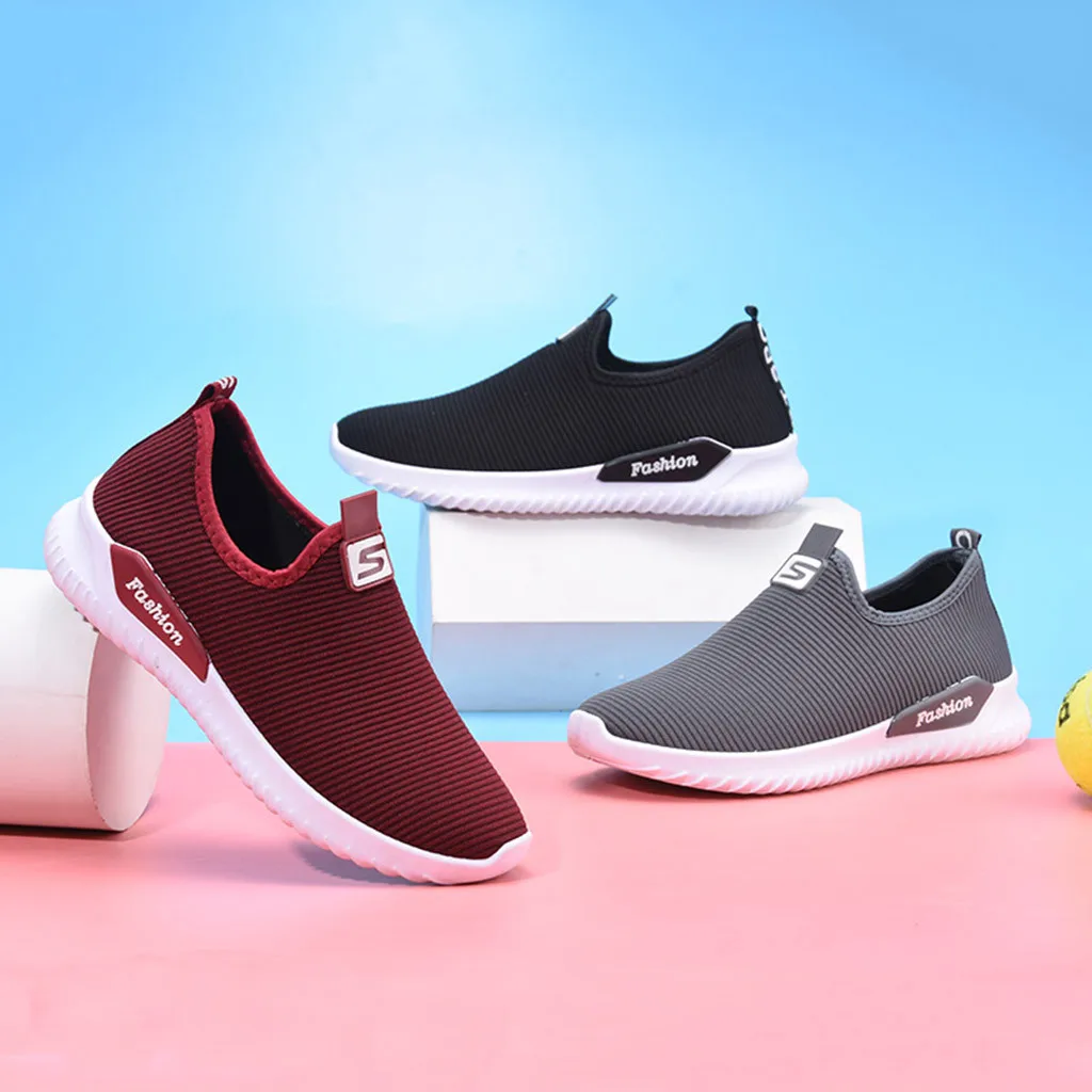 2019 женская обувь на плоской подошве Прогулочные кроссовки повседневная женские