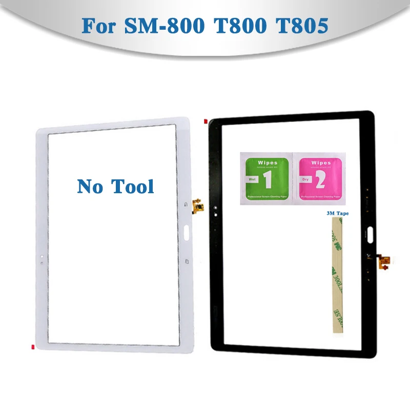 10," для samsung Galaxy Tab S 10,5 LTE SM-800 T800 T805 планшет сенсорный экран дигитайзер сенсор передняя внешняя стеклянная панель объектива