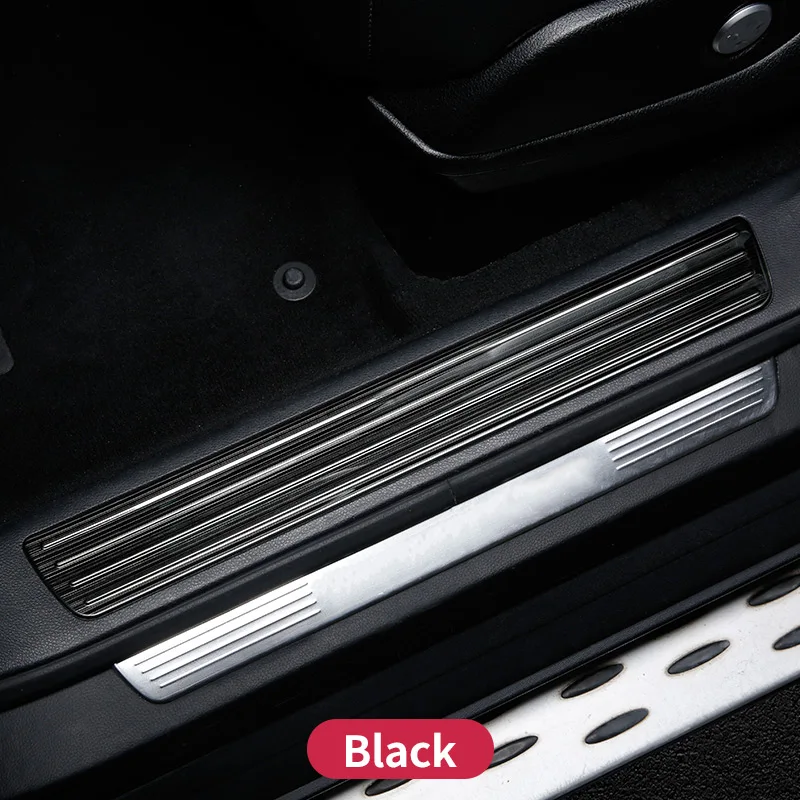 

For Mercedes Benz GLE W166 350d 320 400 amg GLE coupe c292 Door Sill Scuff Plate Welcome Pedal Trim Cover Sticker Accessories