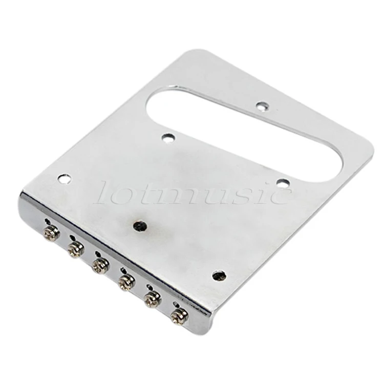 Гитара Мост 6 Седло Пепельница для Электрогитары Части Аксессуары Хром | Спорт и