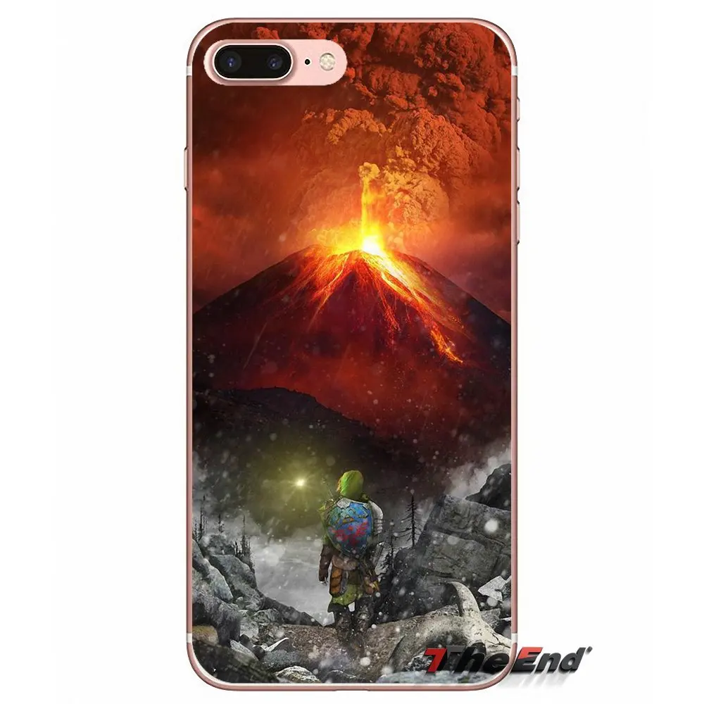 Для Samsung Galaxy S2 S3 S4 S5 MINI S6 S7 edge S8 S9 Plus Note 2 3 4 5 8 Coque Fundas Majora маска Легенда о Зельде