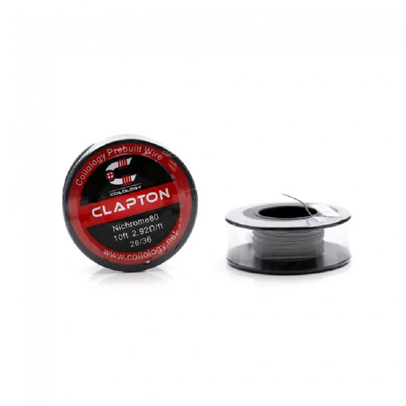 

Clapton Ni80 26/36 Тепловая проволока 2,5 мм Vape катушки для DIY распылитель катушки фитили