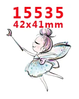 PR-15535 Принадлежности для рукоделия с изображением героев мультфильмов плоские с обратной стороны плоские смолы 30 штук. PR-15490-15805 - Цвет: PR-15535