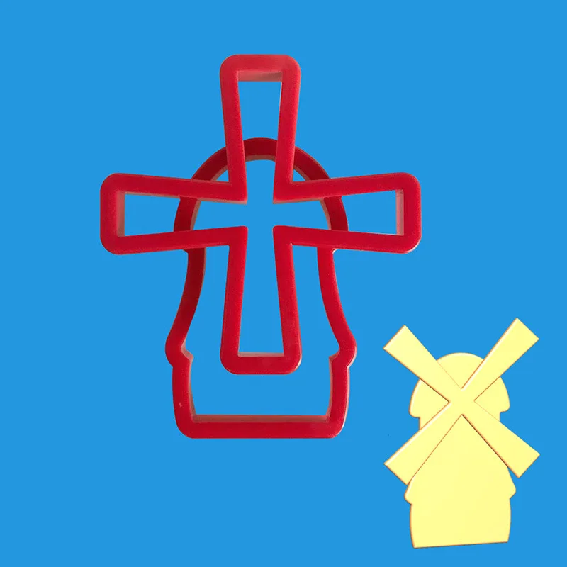 2 шт./компл. мельница для помадки торта пластиковые тисненые формы конфет печенья