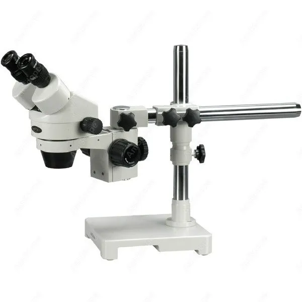 Стерео зум микроскоп AmScope поставляет 7X 90X стерео с одной рукой стрелы стенд|microscope
