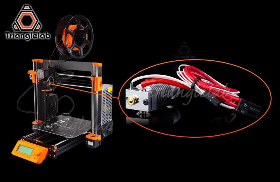 TriangleLAB V6 Hotend предварительно обработанный блок для PRUSA i3 MK3 MK2/2,5