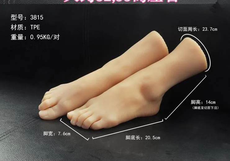 

NEW little 8 years girl fake foot, silicone foot model, shoe model,mannequins female sexy feet in silicon for underwear model