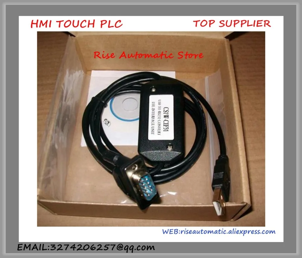 CS1W-CIF31 USB-CIF31 ПЛК кабель программирования USB к RS232 конвертации поддержка Win7 Win8 USB/CIF31