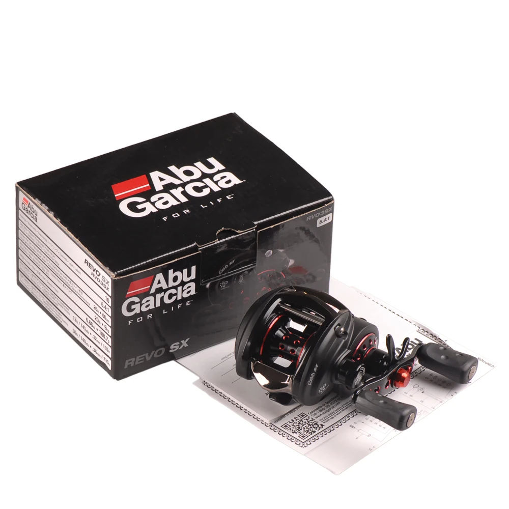 ABU GARCIA REVO SX HS низкопрофильная Рыболовная катушка 10BB для ловли рыбы в соленой воде