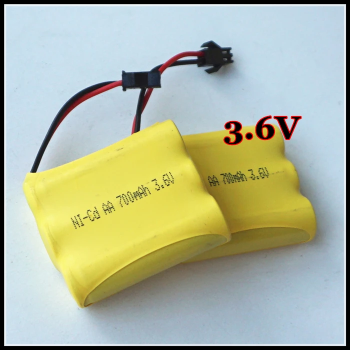 В Класс 3 6 V 700MAH AA Ni-CD Перезаряжаемые платные Батарея для игрушечные камеры