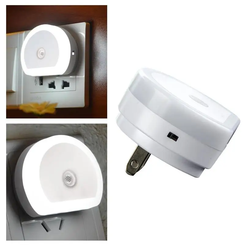 

Mini LED Night Light with Dual USB Wall Charger Plug Dusk To Dawn Sensor Wall Lamp US/UK/EU Plug Night Lights