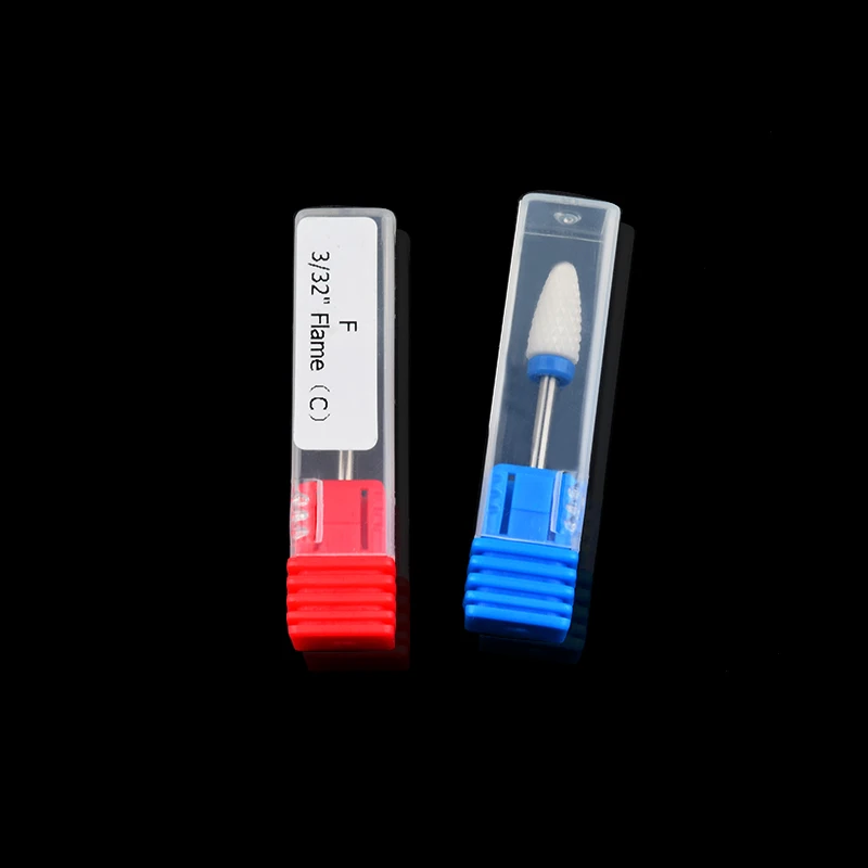 1 Pc Rotary Burr Electric Manicure Machines Pedicure Milling Cutter Files Nail Art Tools 3/32&quot Ceramic Drill Bits |