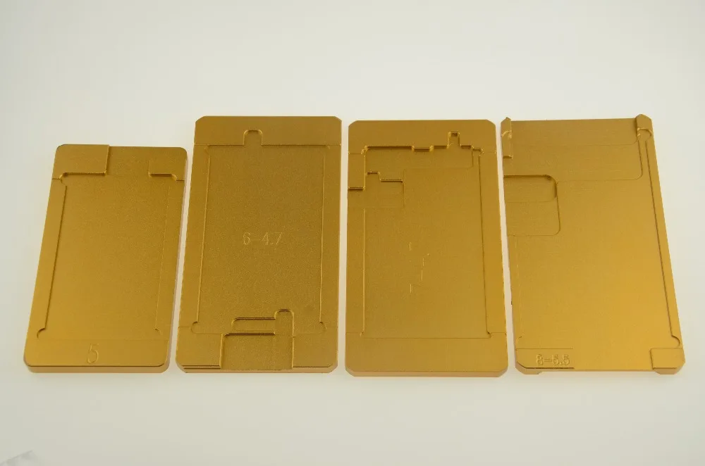 ЖК экран ремонт поляризатор Fix Mold для iPhone 8 7 6S 6 Plus 5 5S 4 4S УФ клей ОСА удаление