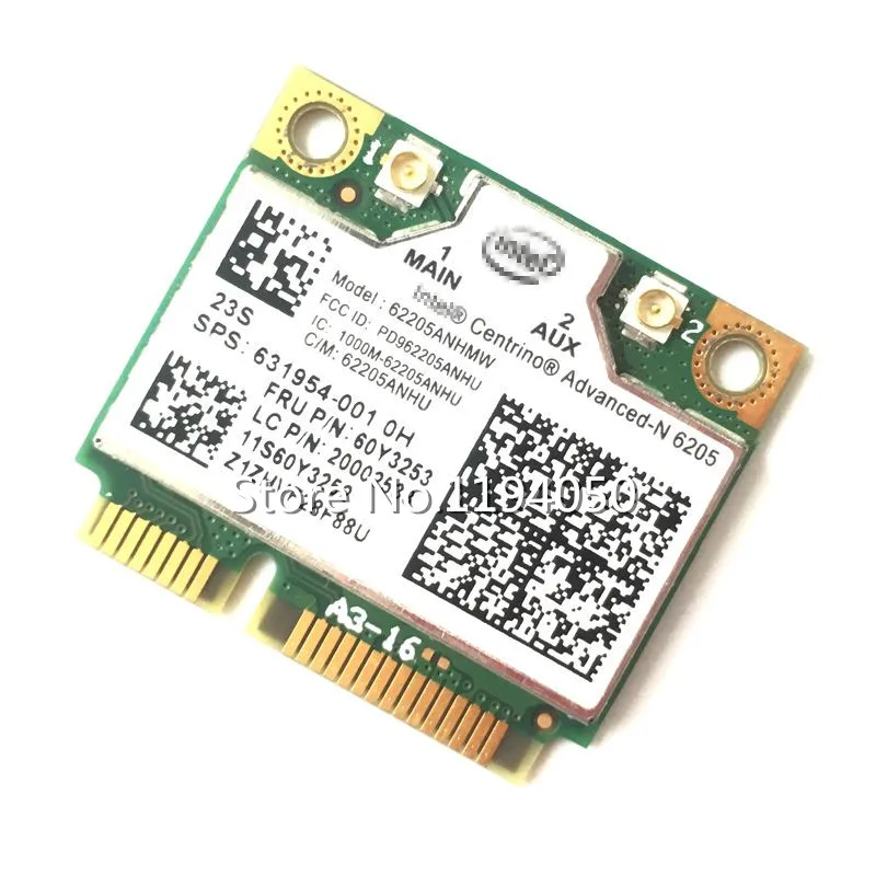 Беспроводная Wi Fi карта Intel Centrino Advanced N 6205 62205HMW 6205AGN 300 Мбит/с для X220 T420 T520 60Y3253 8570 8460