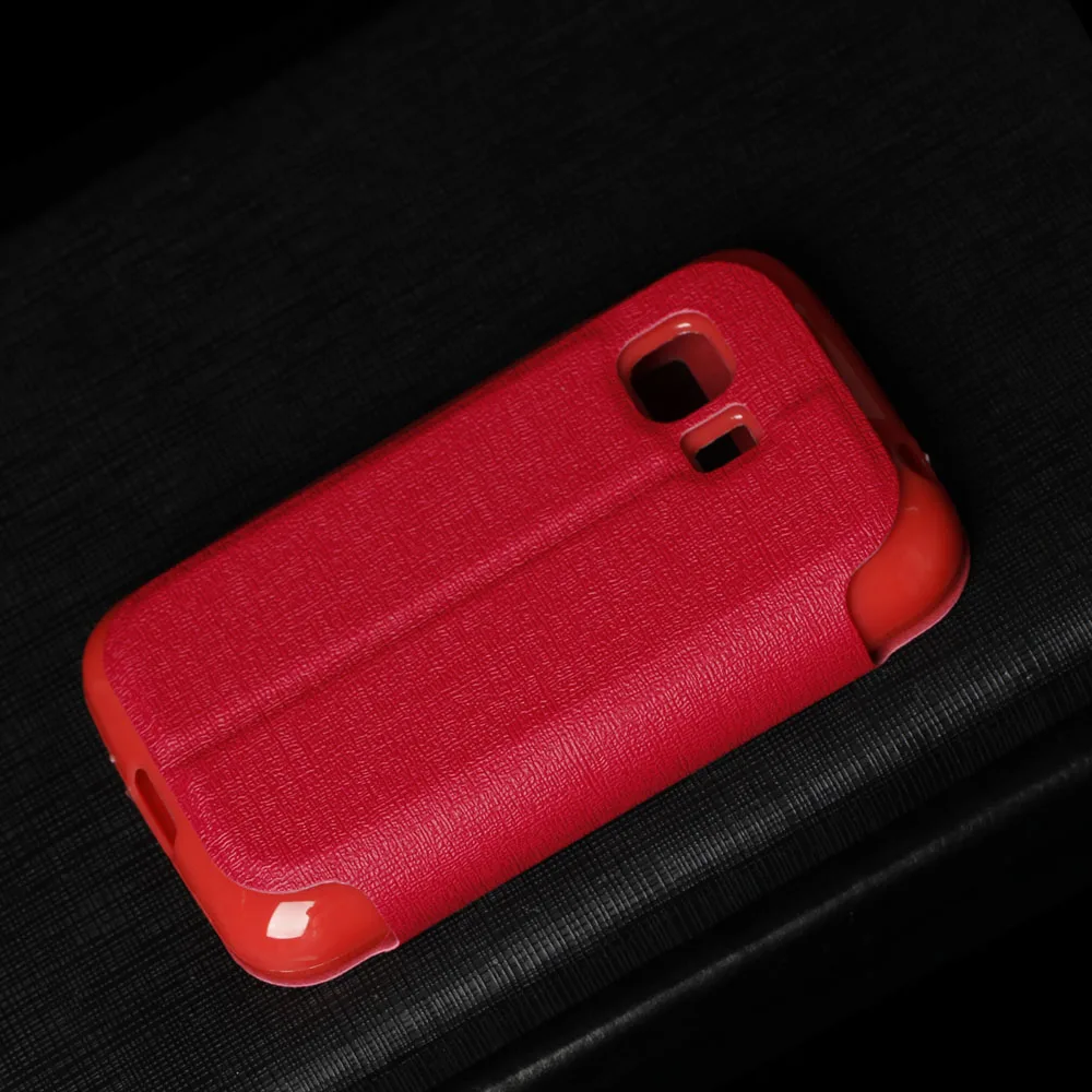 Чехол книжка из искусственной кожи для Samsung Galaxy Young 2 3 5 дюйма G130 G130H|Чехлы-книжки| |