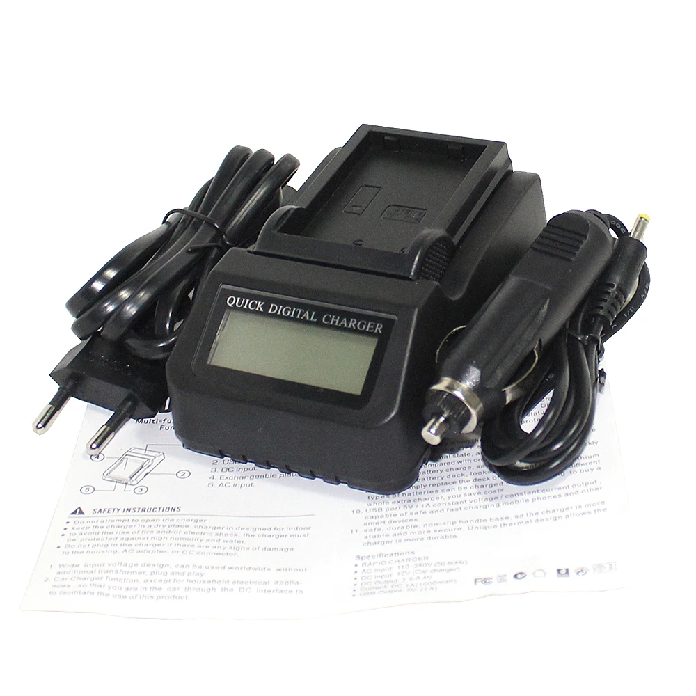 Зарядное устройство EL9 EN для Nikon D40 D40X D60 D3000 D5000 D3X D40x MH 23|charger for nikon|charger forbattery lcd |