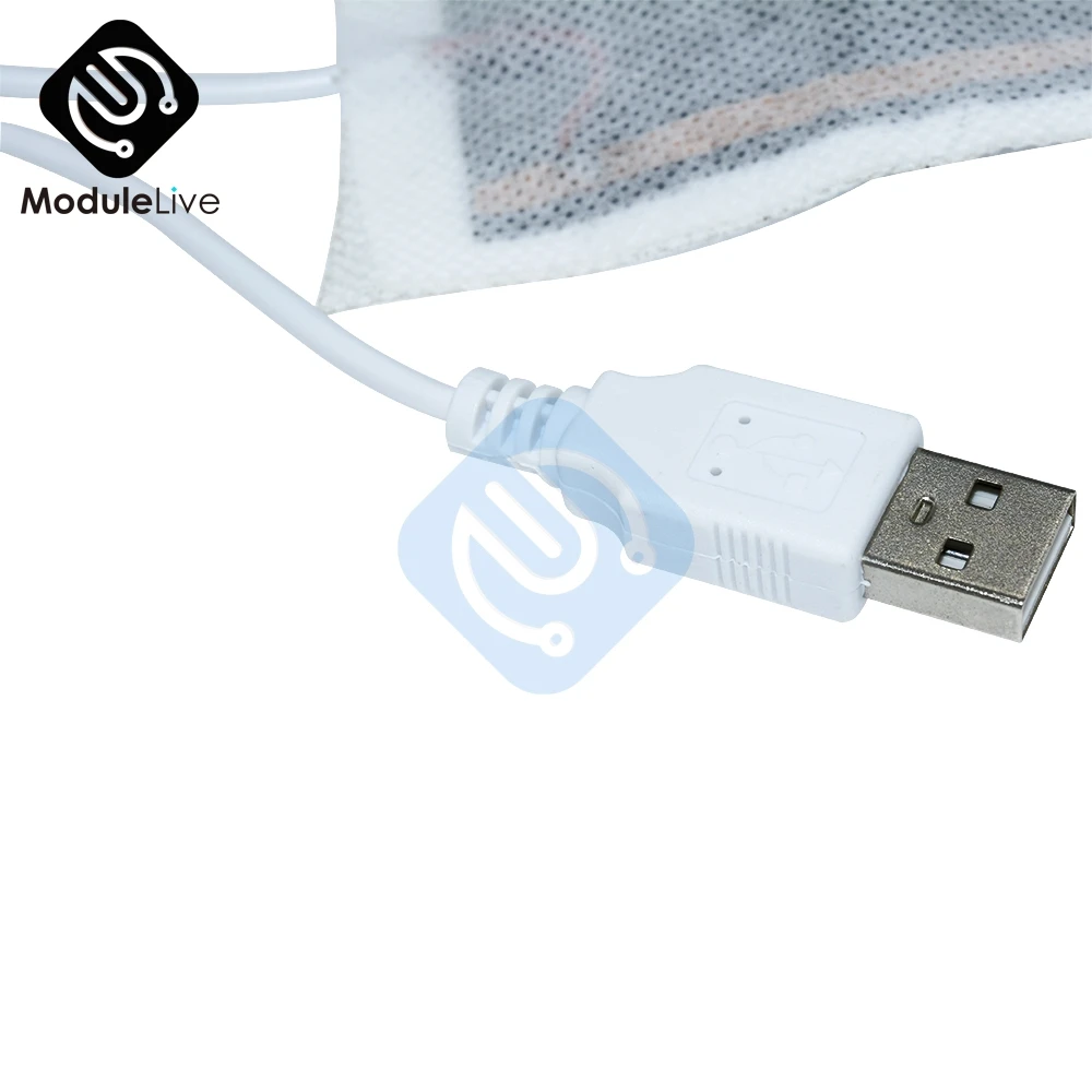 5 В USB нагревательный элемент пленочный нагреватель 6*20 см для теплых ног теплые
