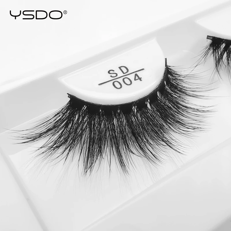 Ресницы Накладные YSDO объемом 25 мм 3d норковые полоски для макияжа натуральные