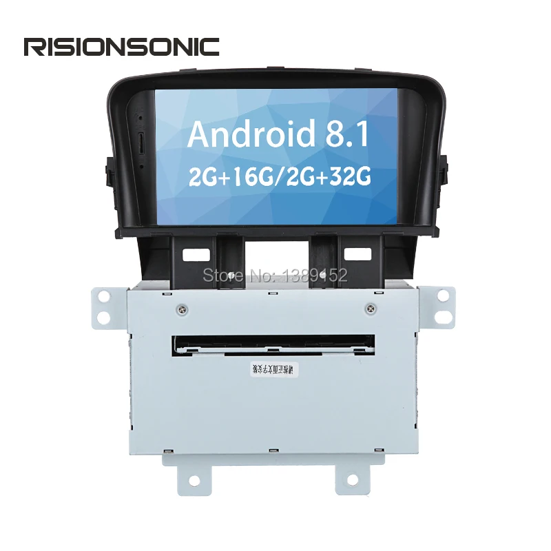 RisionSonic Android 8 1 dvd плеер автомобиля для Chevrolet Cruze 2008 2014 gps навигация авто радио